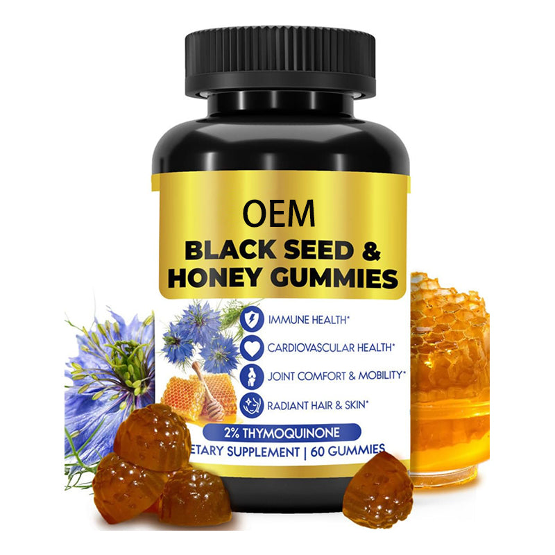 Sakoon Nutrition Black Seed Oil and Honey Gummies W/2%+Thyme