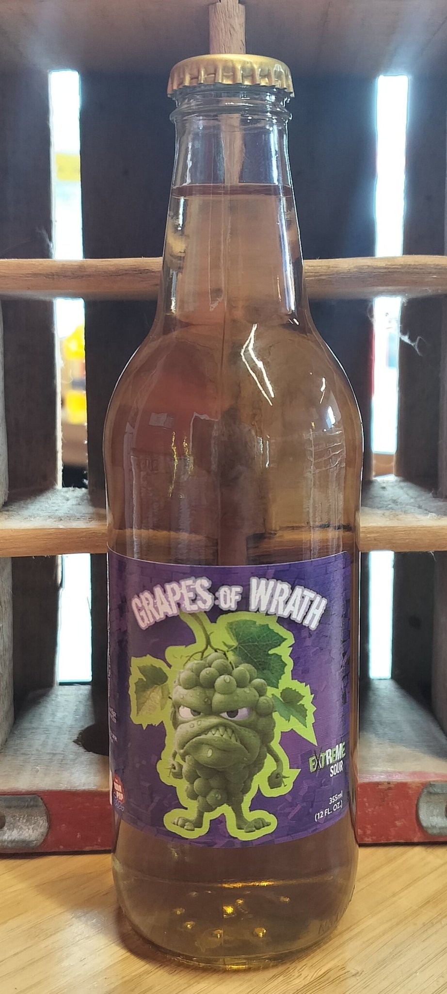 Soda Pop Bros. Soda Pop Bros Grapes of Wrath Extreme Sour White Grape