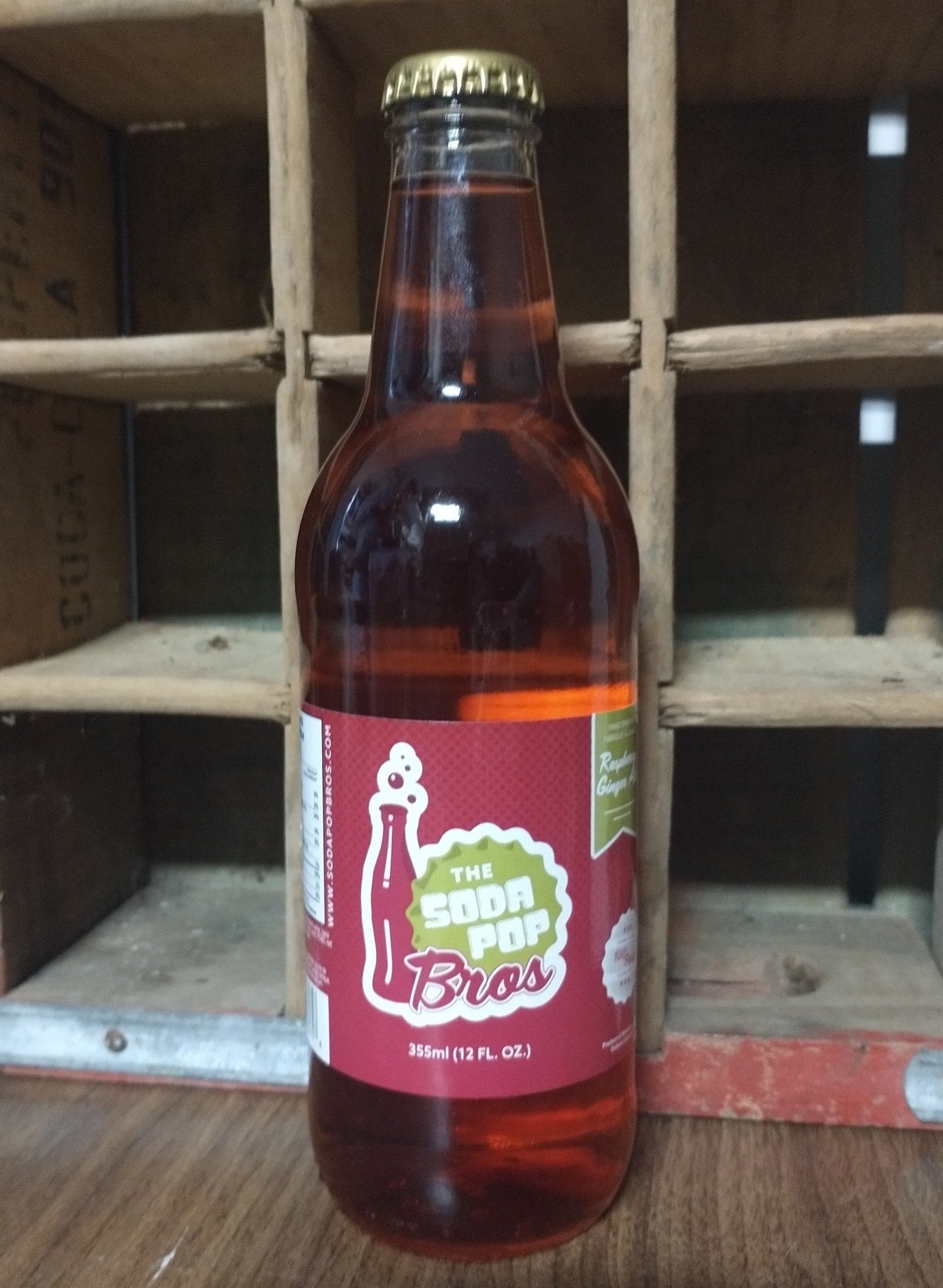 Soda Pop Bros Raspberry Ginger Ale