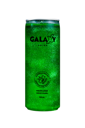 Distribution Munchiz Galaxy Drink Melon Litchi (Green) 330ml 18/CT