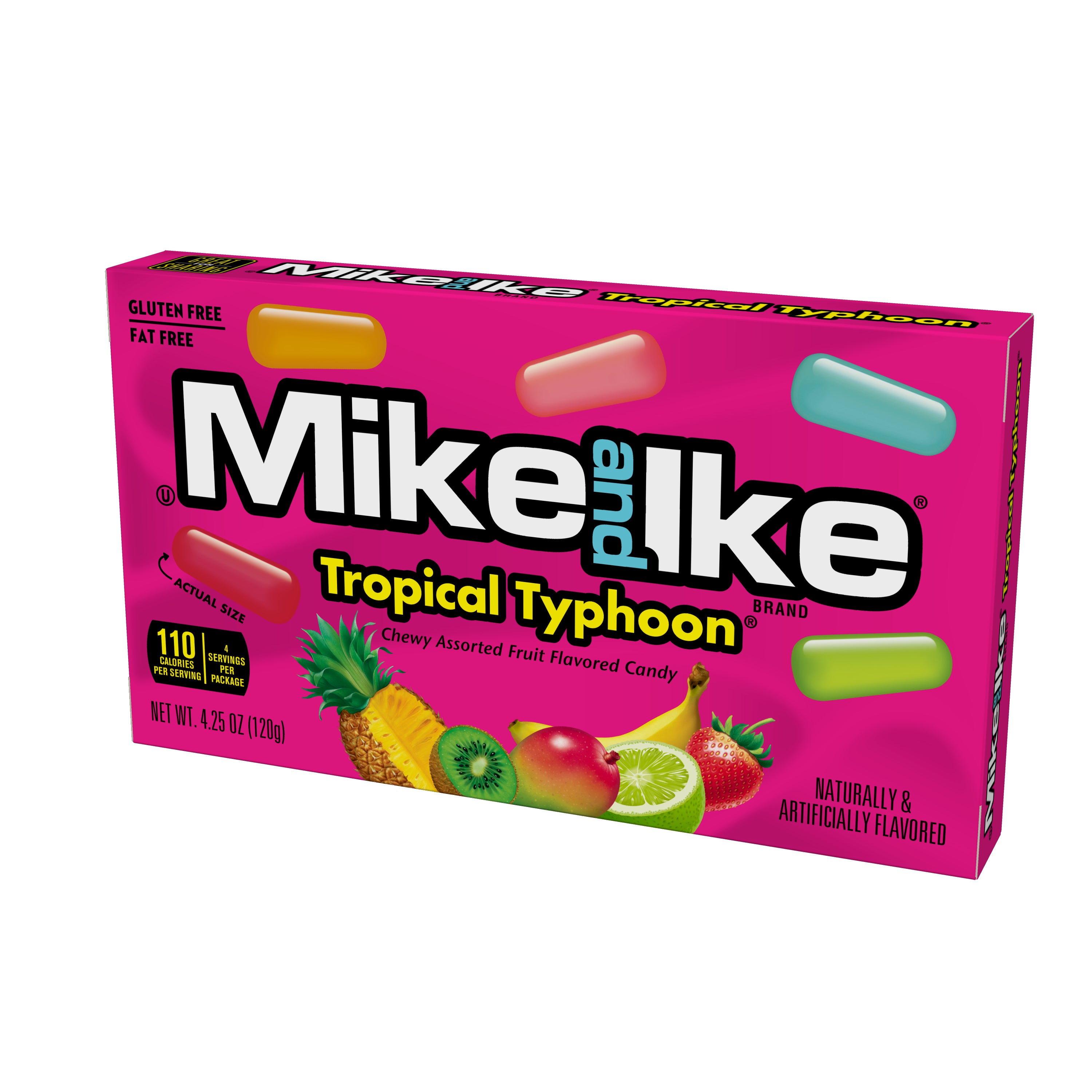 Mike & Ike Tropical Typhoon Theater Box 120 g (12 Pack)