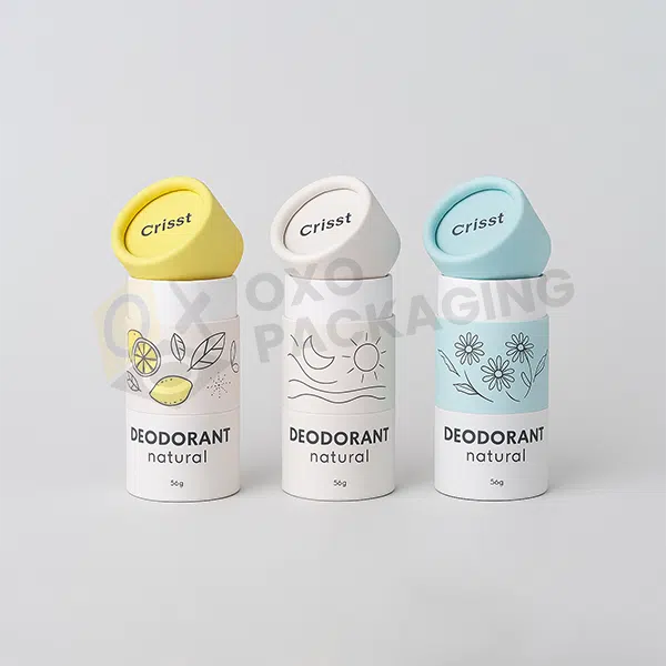 OXO Packaging Paper Deodorant Tubes