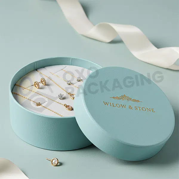 Custom Round Gift Box With Lid