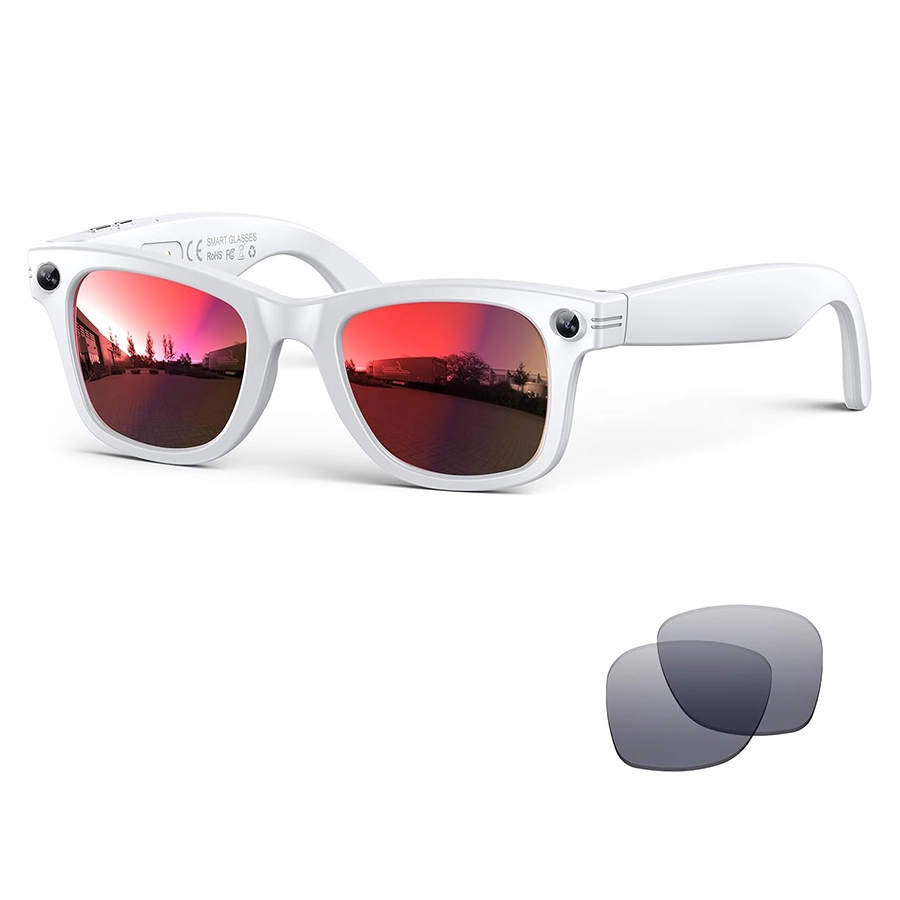 LEEYONGIN AI Glasses 8MP 2K HD Camera Smart Sunglasses for Men Women 610