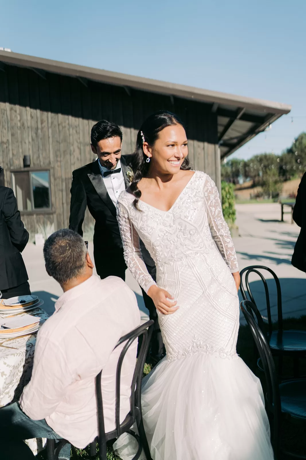 A.Cherie Couture Custom wedding dresses with beading and embroidery