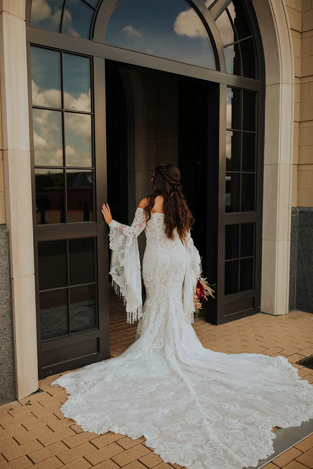 Hotel Carmichael wedding bridal portrait