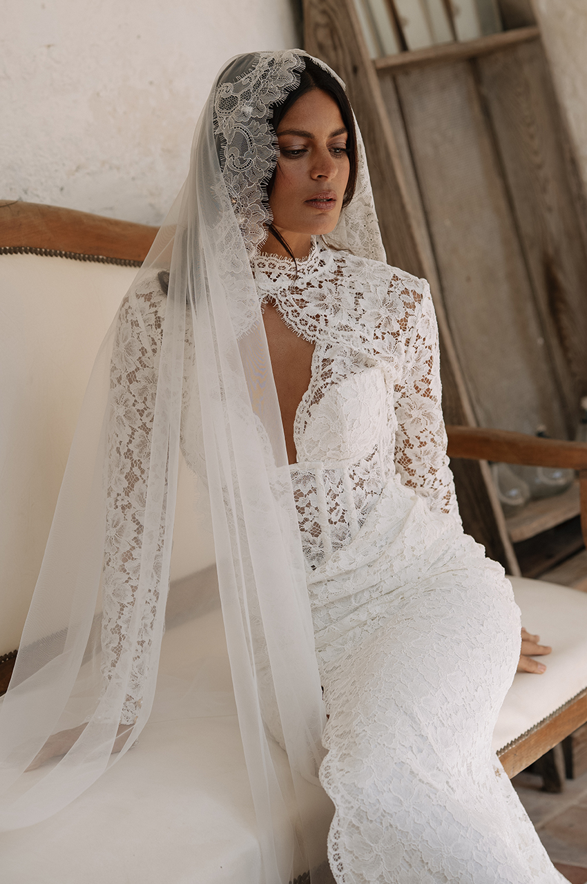 Grace Loves Lace Juliette Off the Shoulder Mermaid Wedding Dress