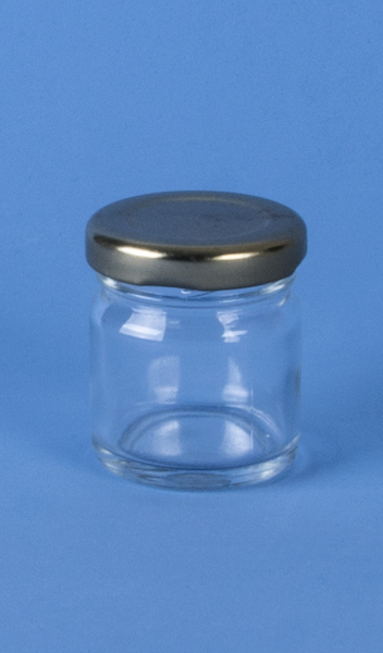 Envases de Plastico Roher Mini Jar 1.5 OZ Tapa R43