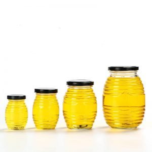 Maidao Glass Tarro de miel de vidrio con rosca