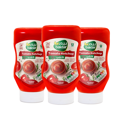 Baidar / Al Faris Food Industries Ltd. Tomato Ketchup 350G - 510G - 825G