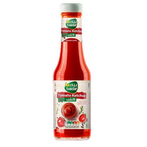 Baidar / Al Faris Food Industries Ltd. Tomato Ketchup 400G Bottle