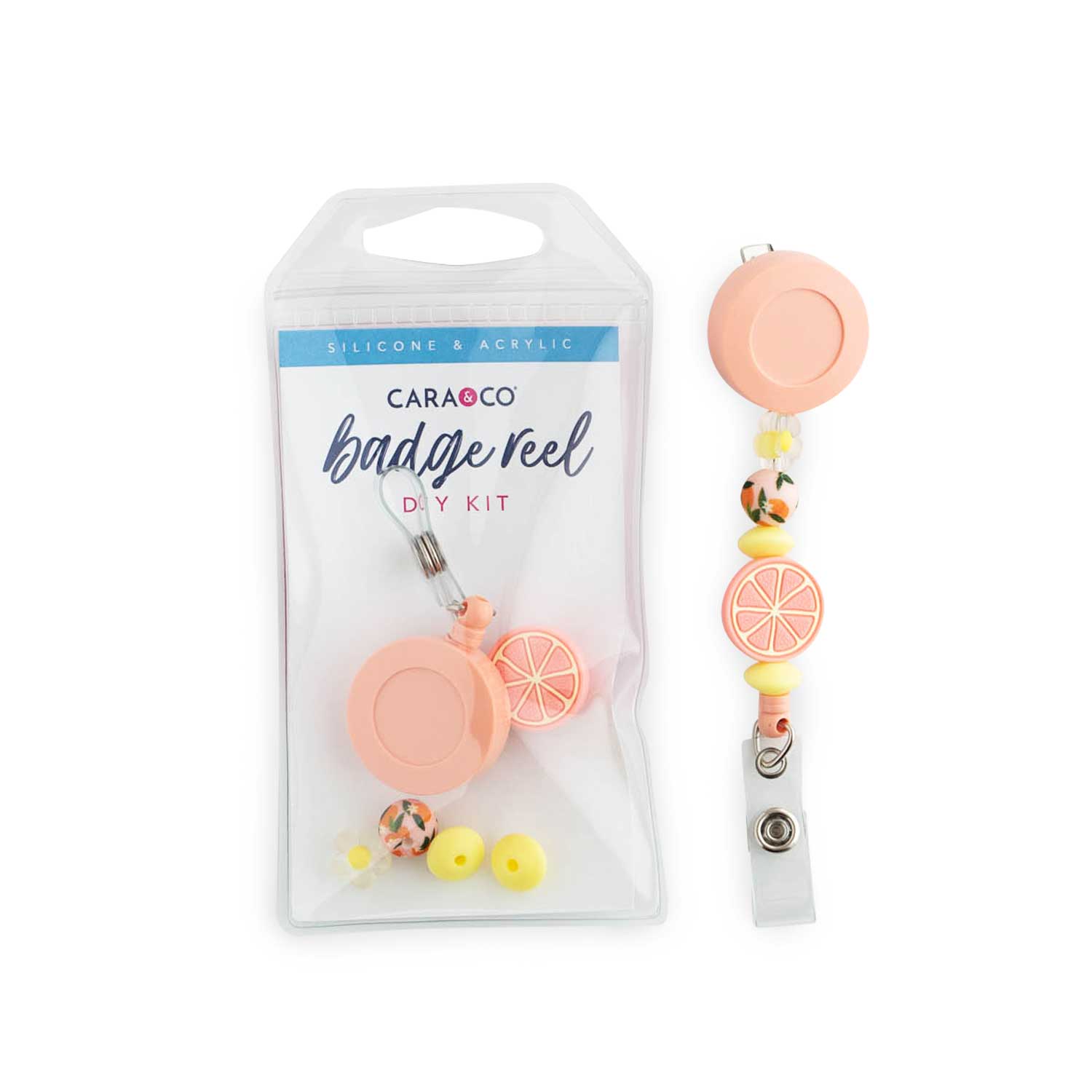 Cara & Co. Citrus Peel Badge Reels