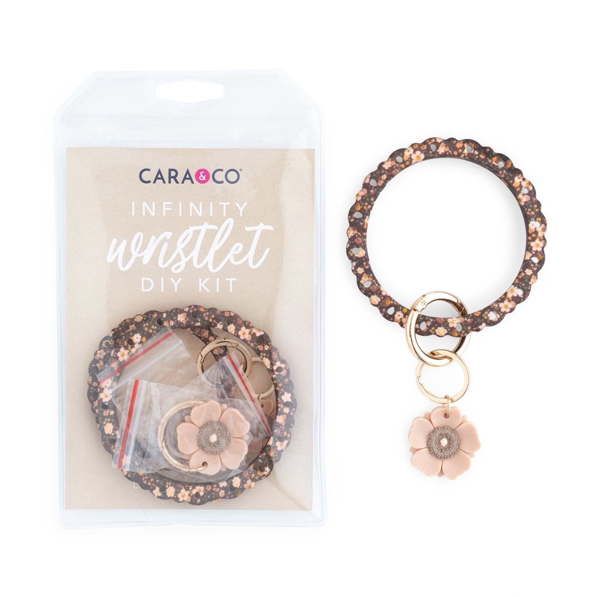 Cara & Co. Lace Nostalgic Floral Infinity Wristlets