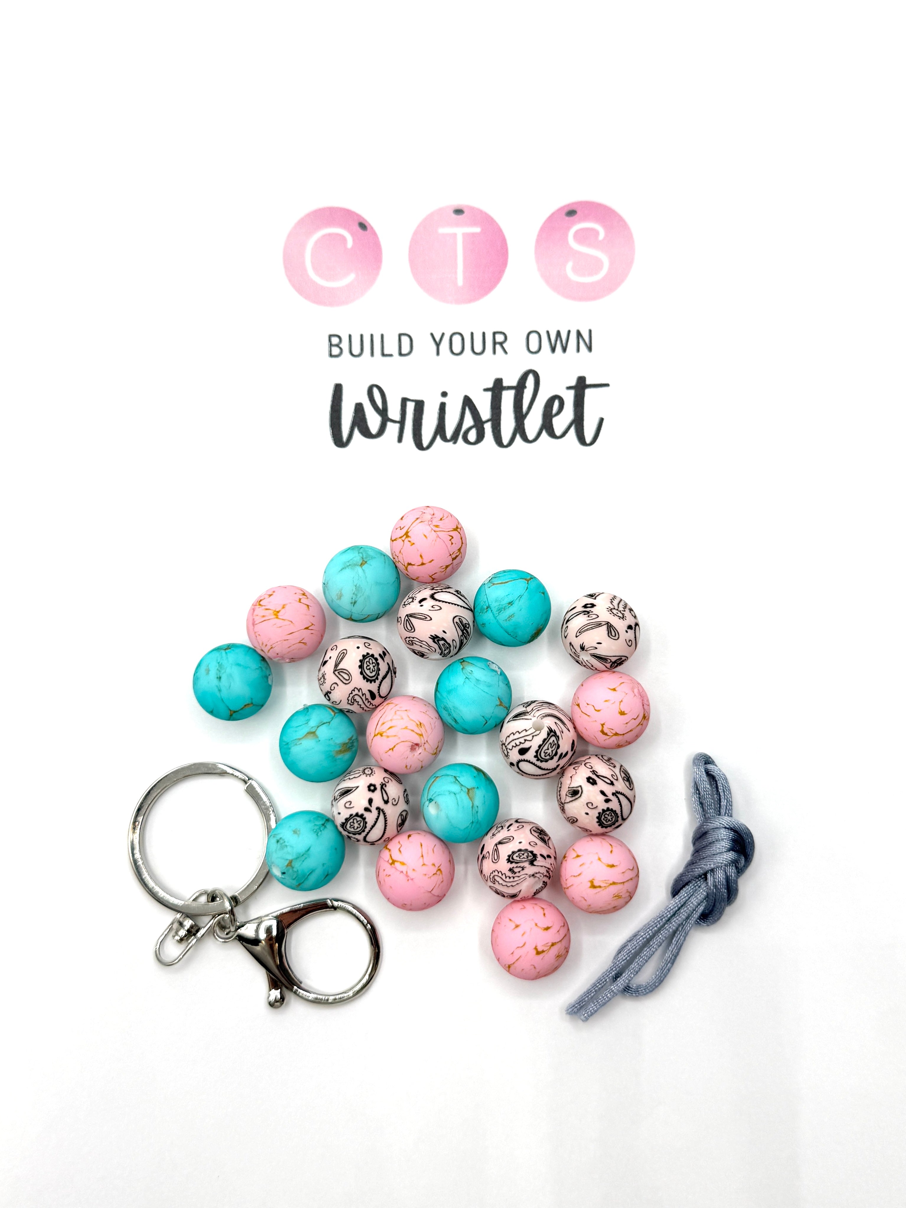 CTS Wholesale Silicone Rosey Rodeo Wristlet Kit