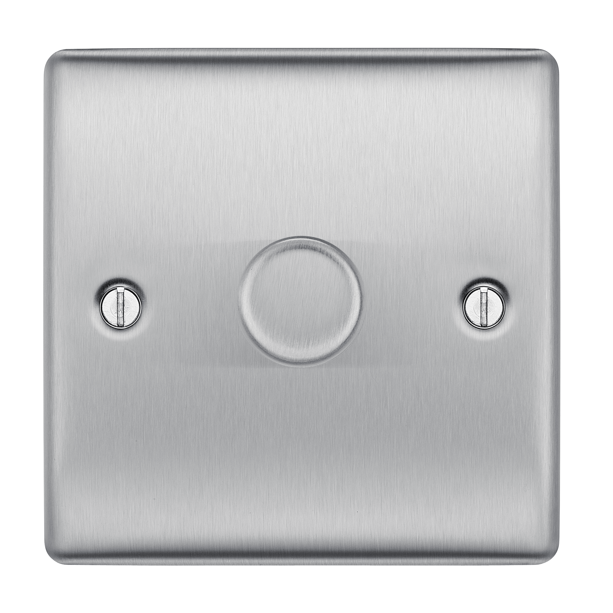 BG Electrical Nexus Metal Dimmer Switches – Intelligent Trailing Edge Push Type