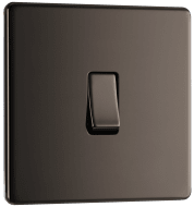 BG Electrical Flatplate Screwless 20 Amp 16AX Light Switches