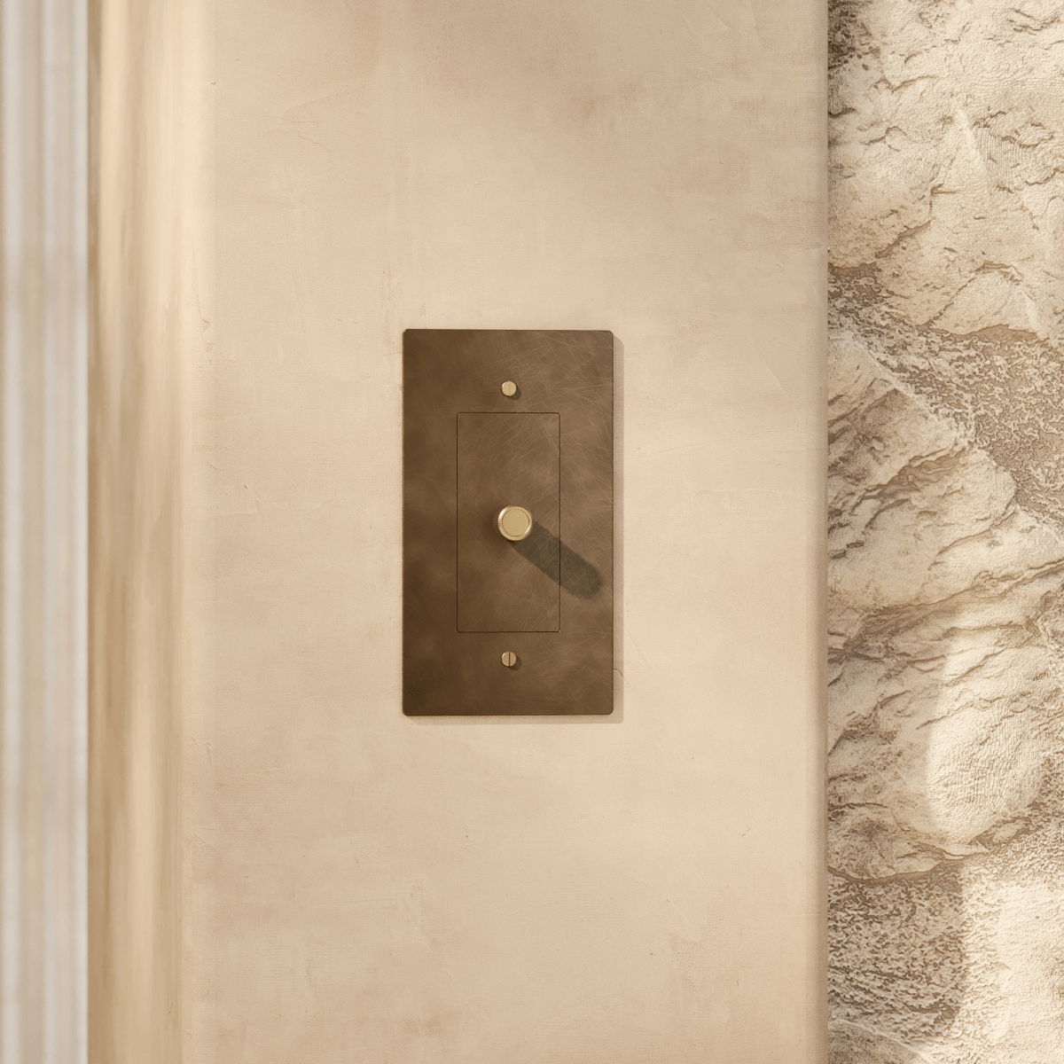 Residence Supply The Brass Dimmer Switch (1 to 5 Gang)