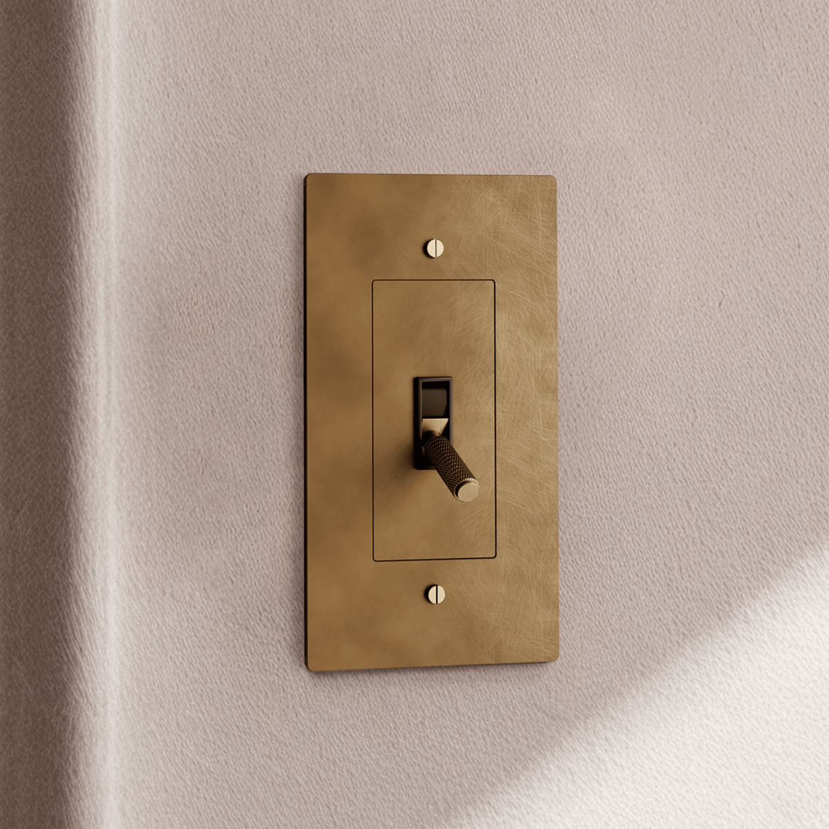Residence Supply The Brass Toggle Switch (1 to 5 Gang)