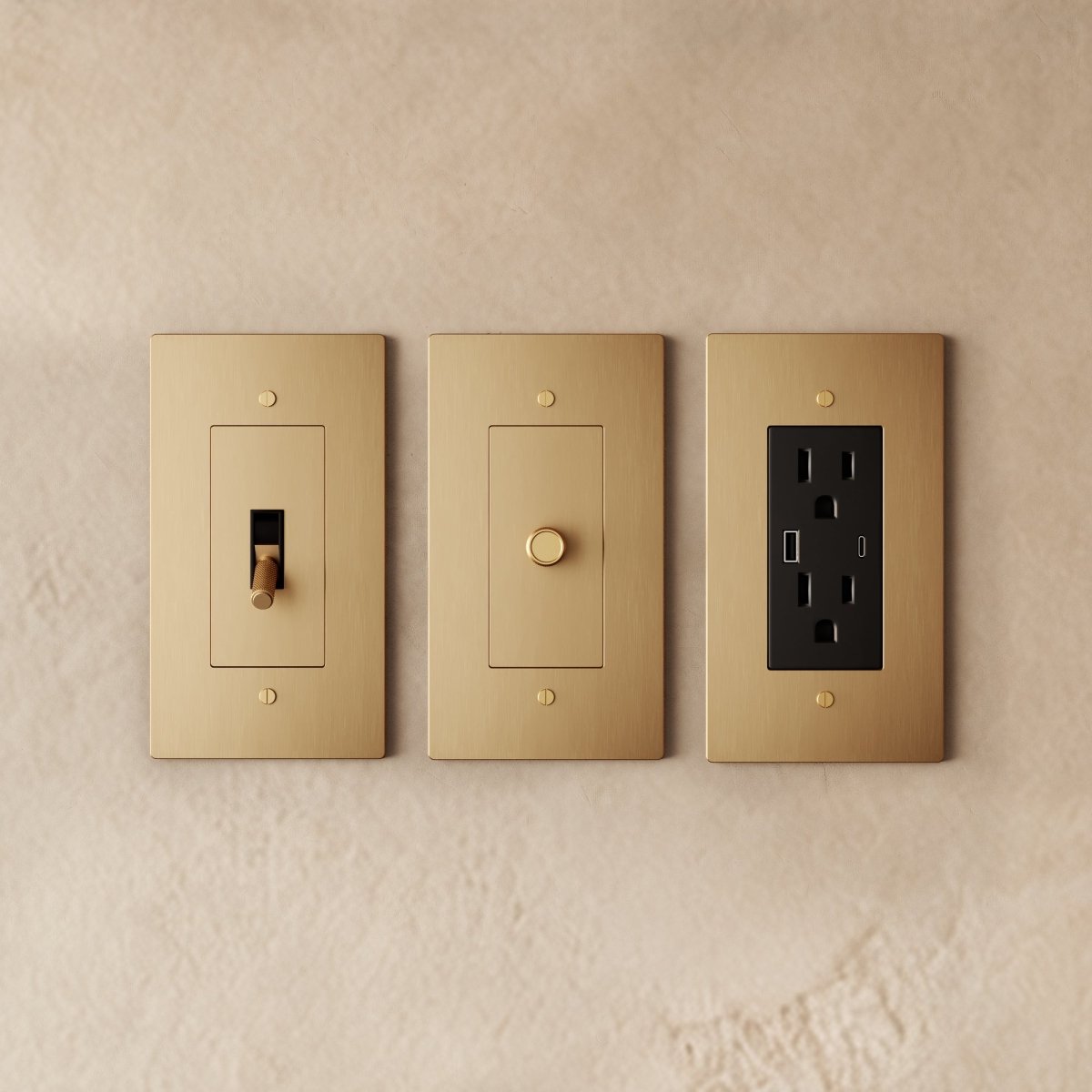 Residence Supply The Brass Electrical Sample Kit