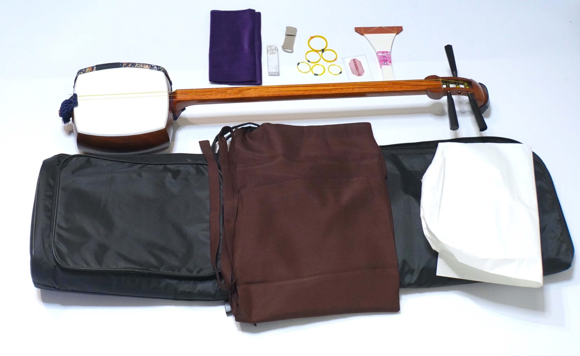 Bachido Karin Minyo Shamisen Set