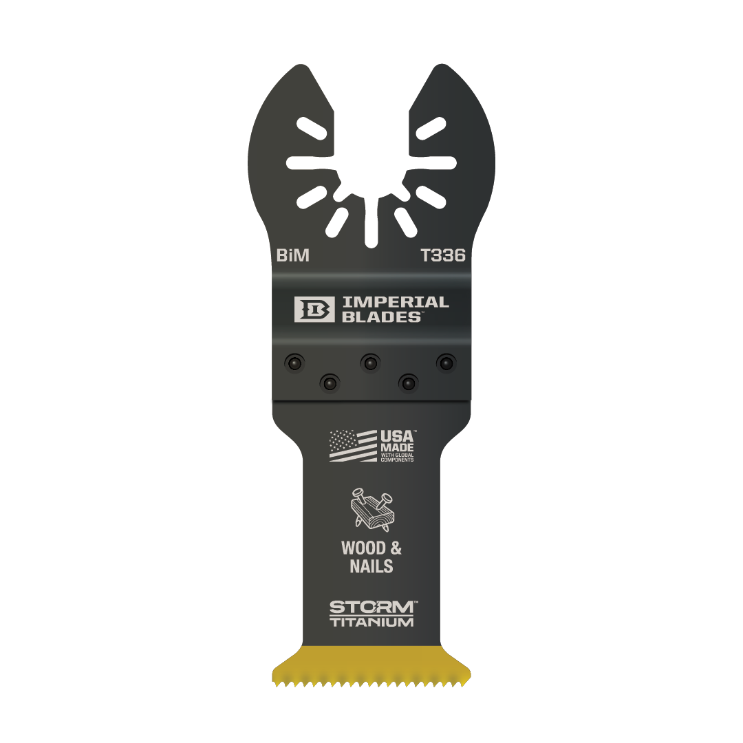One Fit™ Storm Titanium Wood & Nails Blade IBOAT336