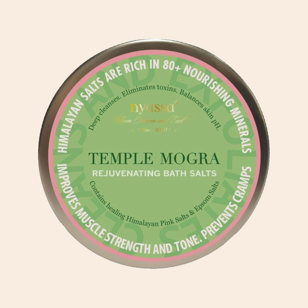 Nyassa Retail Pvt. Ltd. Temple Mogra Rejuvenating Bath Salts 220gm