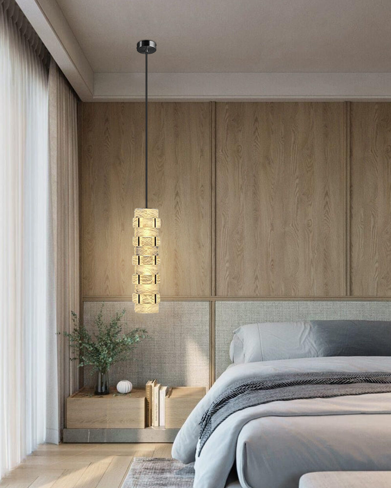 LightsStory Modern Multi Layer LED Pendant Light for Kitchen Island Linear Lighting Fixture with...