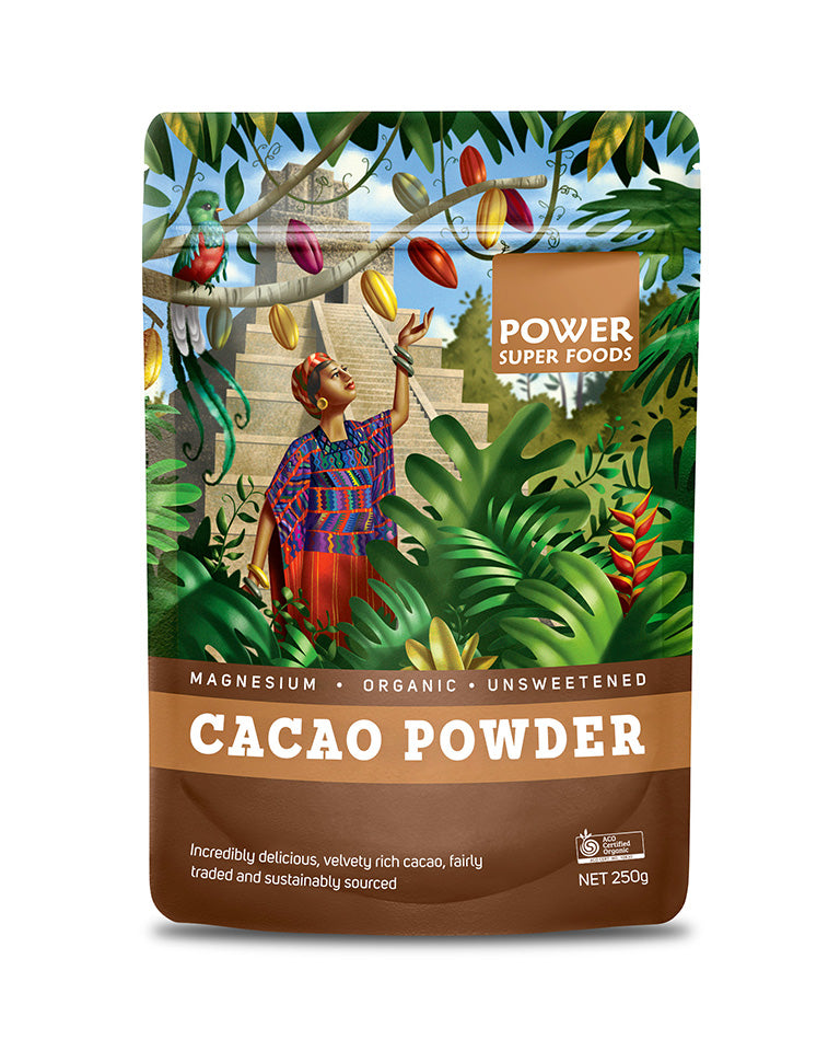 Power Super Foods Cacao Powder - Origin