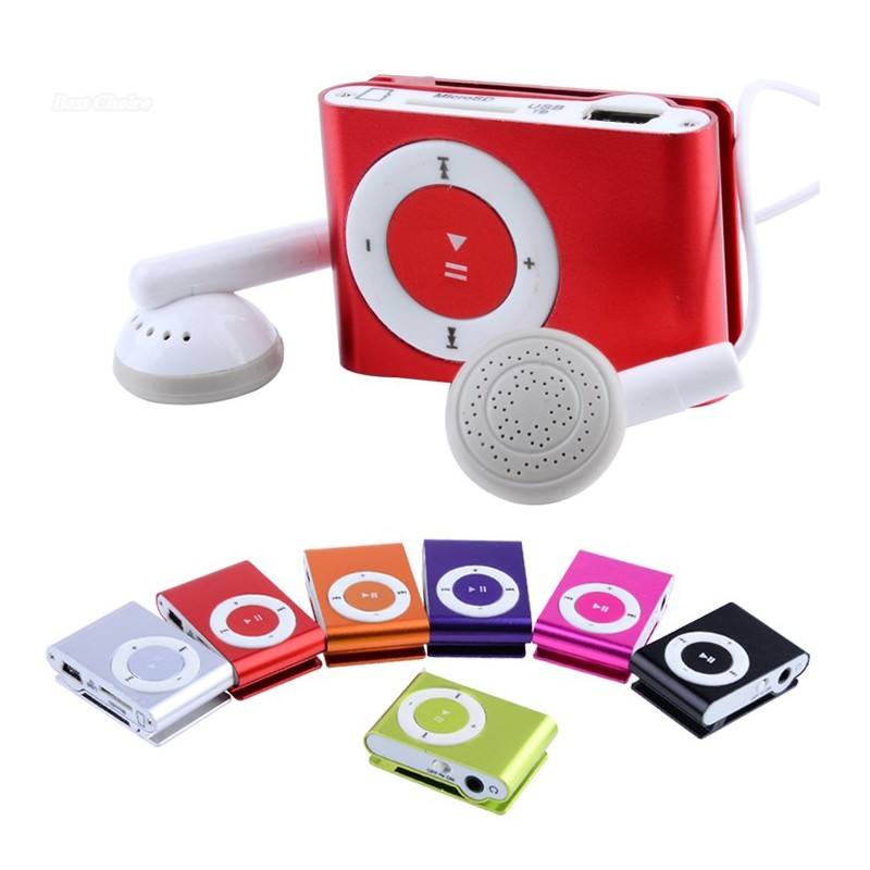 Shenzhen Noblefly Import & Export Co., Ltd. Factory Price Portable Mp3 Audio Player with Clip Logo Printing TF Card Slot 15-20 Hours...