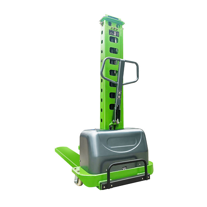 2025 New Style 1.5 Ton Electric Stacker Truck All-electric Forklift Truck Standing Type Pallet Stacker