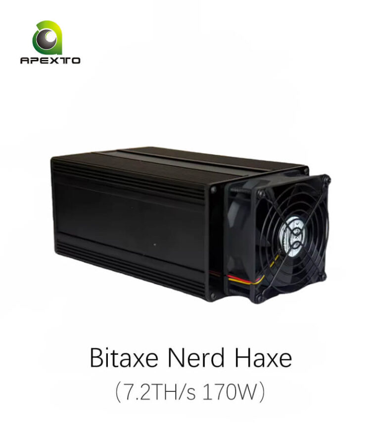 Apexto Mining Bitaxe Nerd Haxe 7.2Th/s 170W Bitcoin Solo Miner