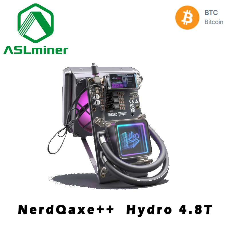 Shenzhen ASL Mining Co., Ltd. Bitaxe NerdQaxe++ Hydro 4.8T Version 6 6T