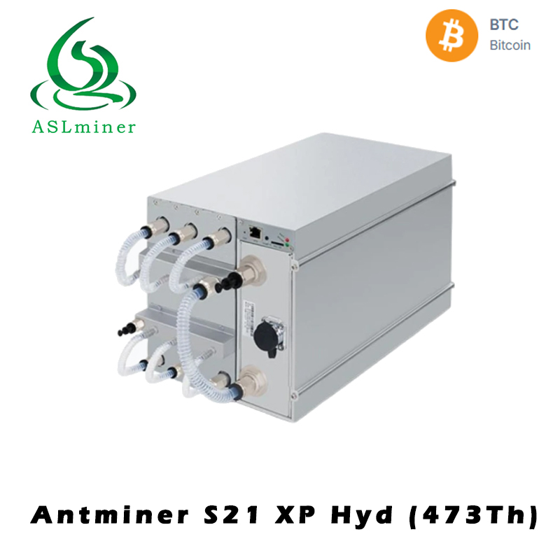 Shenzhen ASL Mining Co., Ltd. Antminer S21 XP Hyd 473Th/S 5676W BTC miner