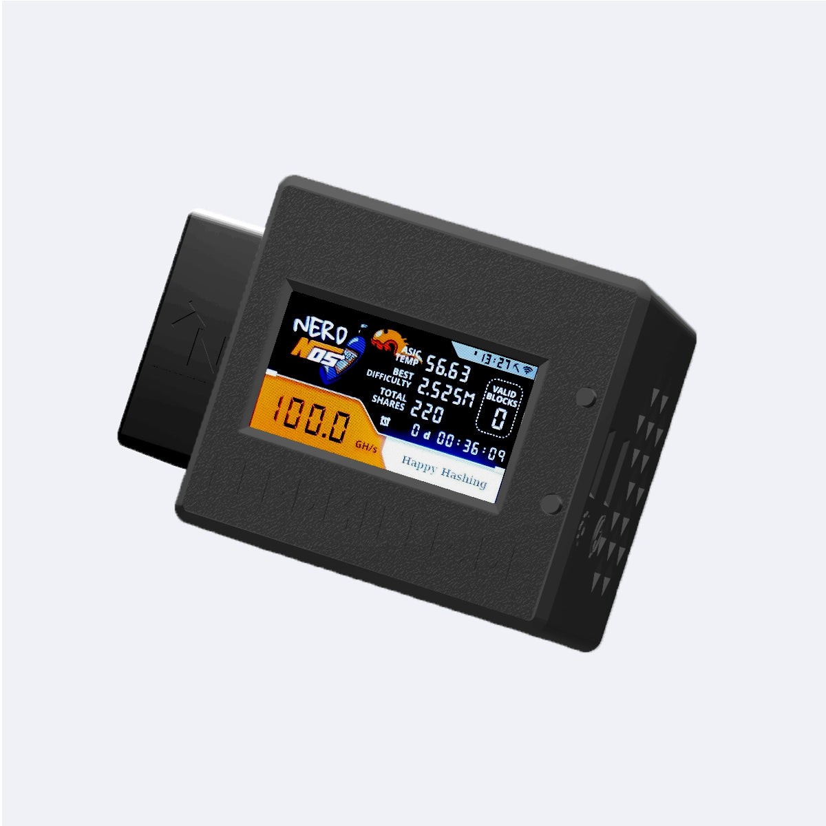 NerdMiner NerdNOS - the world novelty with 80GH/s