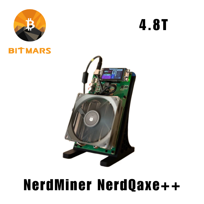 BITMARS GROUP INC NerdMiner NerdQaxe++ 4.8T Bitcoin Solo Miner