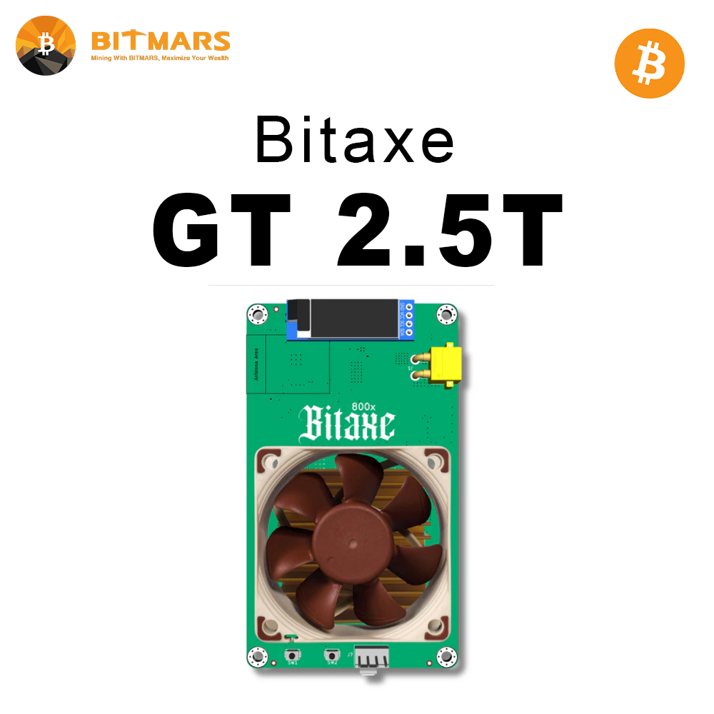 BITMARS GROUP INC Bitaxe Gamma Turbo 2.5TH/s 36W Bitcoin Solo Miner