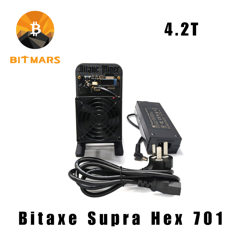 BITMARS GROUP INC Bitaxe Supra Hex 701 4.2T Bitcoin Solo Miner