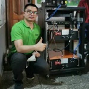 Suka Solar Ghana Solar Lithium Battery Cabinet 48V 200AH