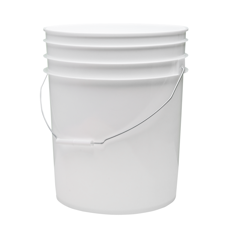 Container Supply Co. 5 Gallon Round Plastic Pail