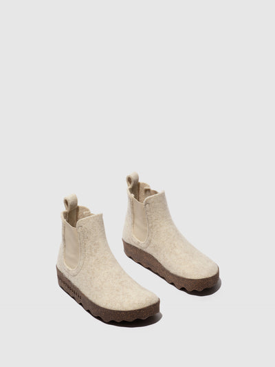 Rutz.pt Chelsea Ankle Boots CAIA L | White