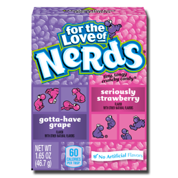 Glood Wonka Nerds Grape & Strawberry 46,7g