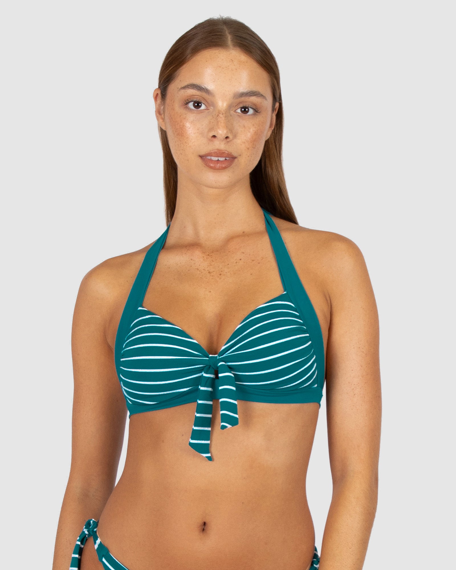 Baku Swimwear All Aboard Halter Bikini Bra Top