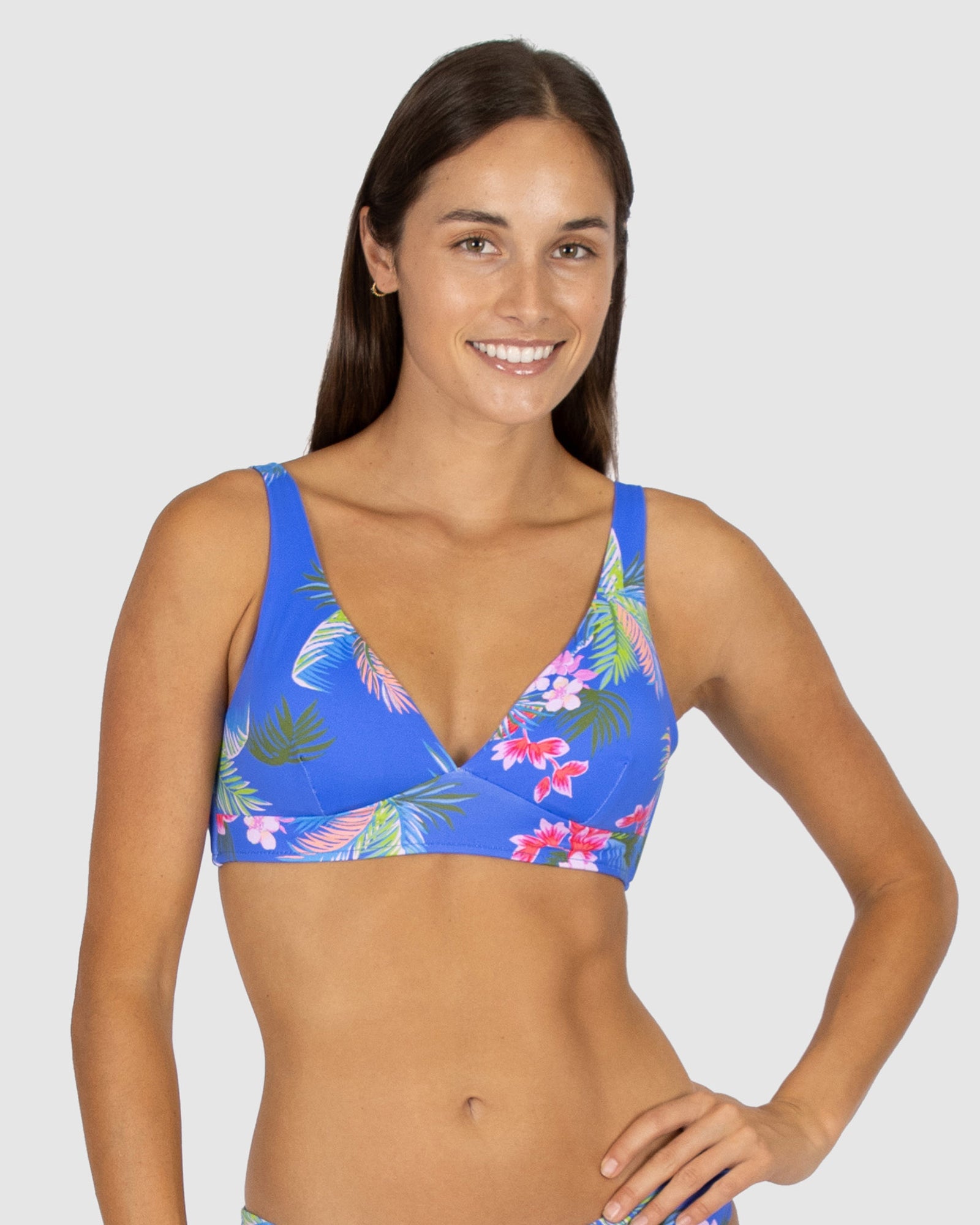 Amalfi C-DD Cup Longline Bikini Bra Top