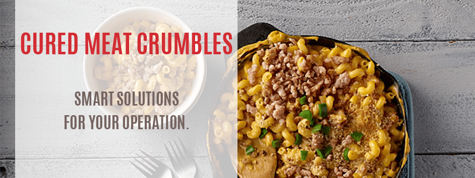 Burke Corporation Cured Meat Crumbles