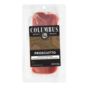 COLUMBUS® Sliced Prosciutto 12/3 oz.