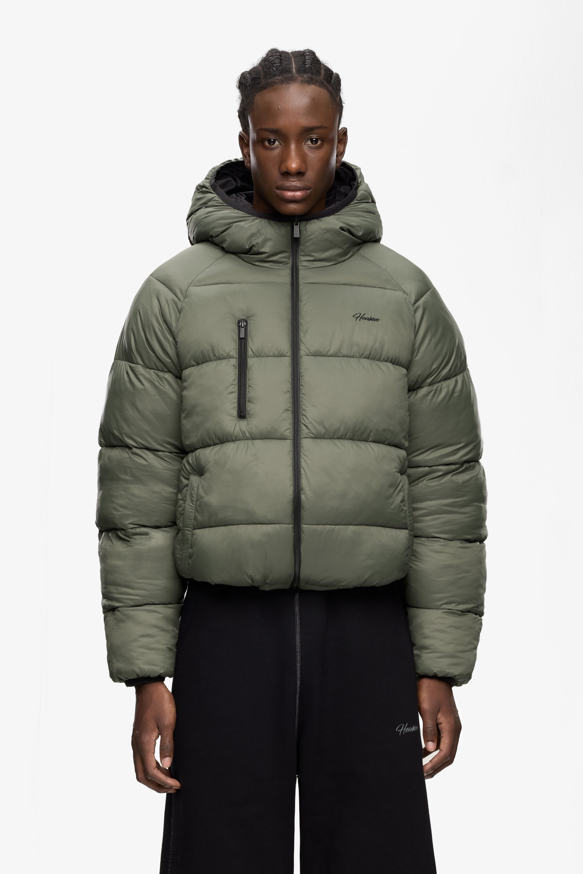 Reversible Puffer Jacket Baby Blue