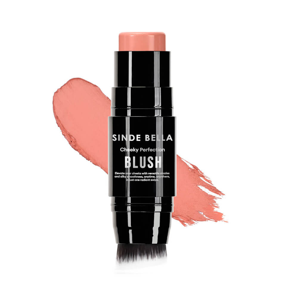 SindeBella Global Long-Lasting Creamy Matte Blush Stick with Brush