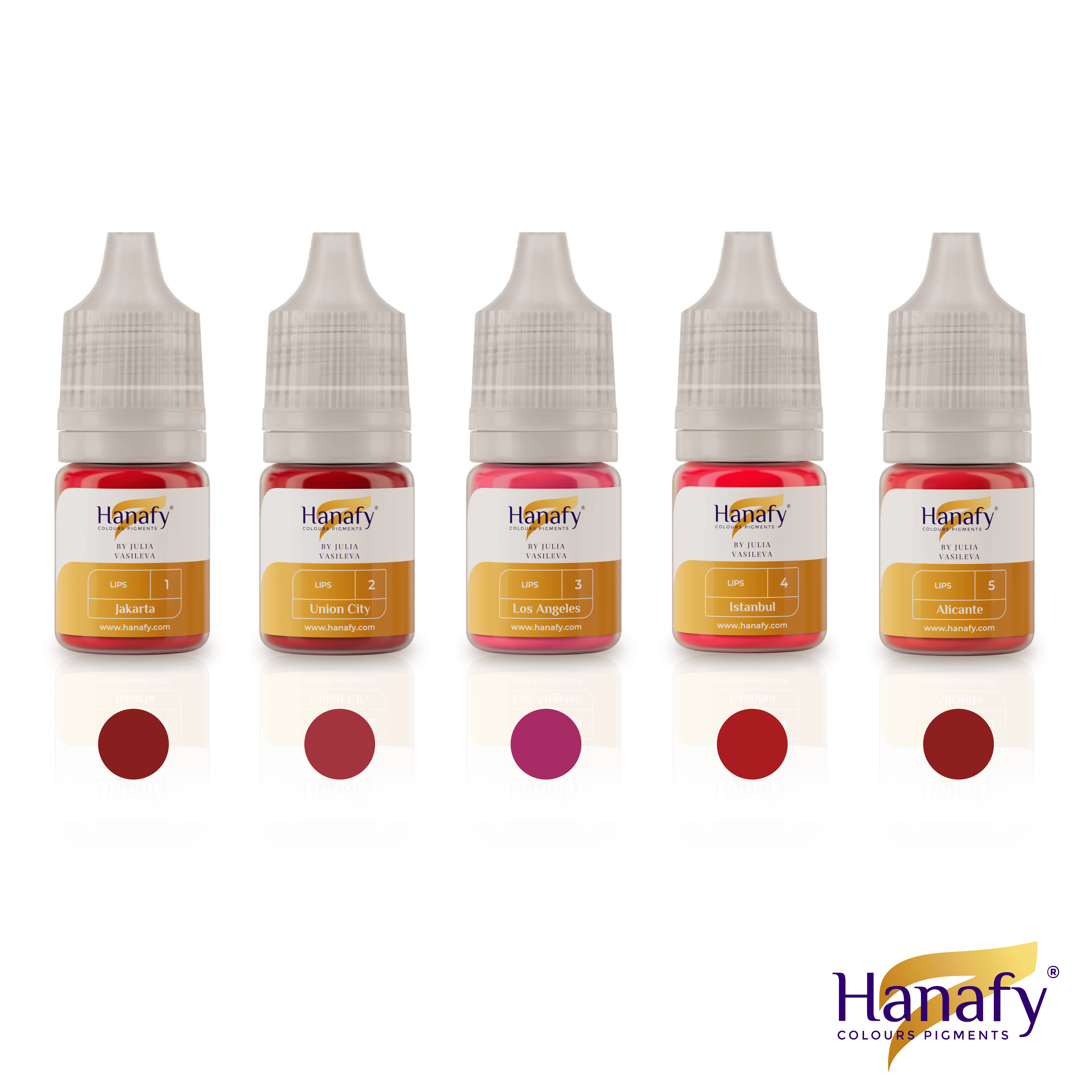 5ml Passion Lips Set