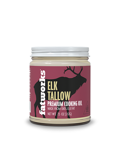 Pasture Raised Elk Tallow (7.5 oz)