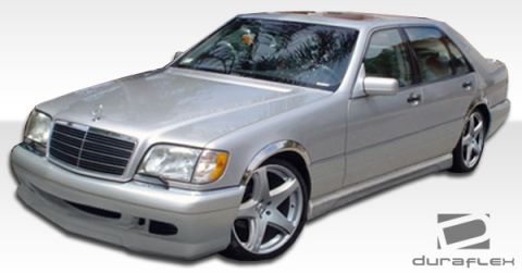 Duraflex (Sold by Driven By Style LLC) 1992-1999 Mercedes S Class W140 Duraflex W-1 Body Kit - 4 Piece